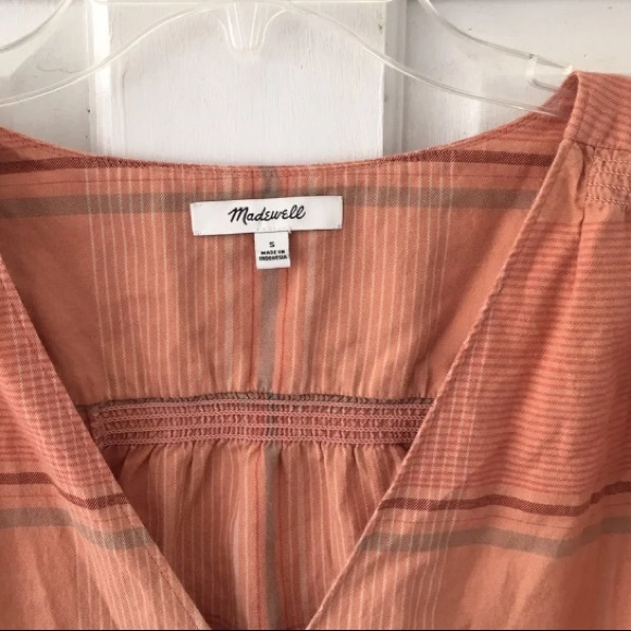 Madewell Cropped button up top size small - Picture 3 of 6